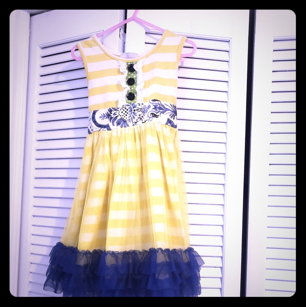 Super cute girls boutique dress